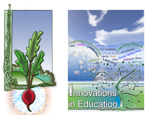 Figure 6: Rhizosphere Layer of a Food Forest Garden and the corresponding eTextbooks and resources technology layer